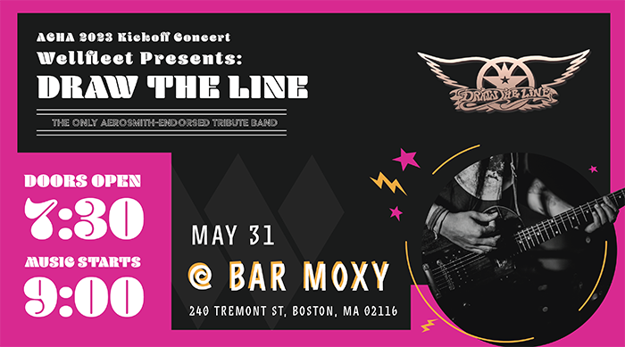 Wellfleet ACHA 2023 Boston concert invite