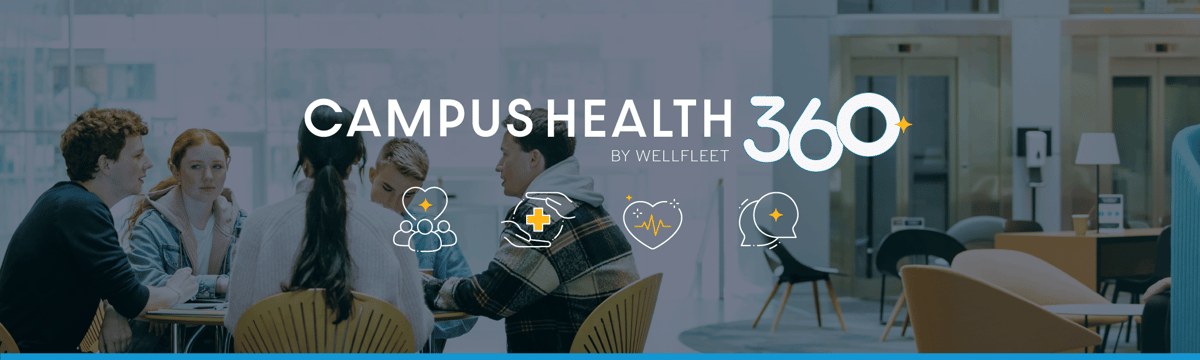 Students studying at the library