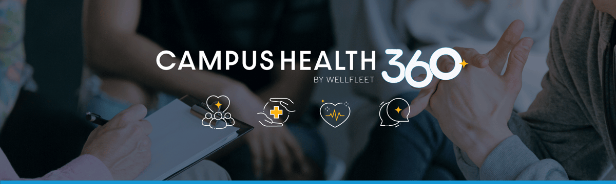 A close up image of people sitting around, one person is taking notes on a notepad.